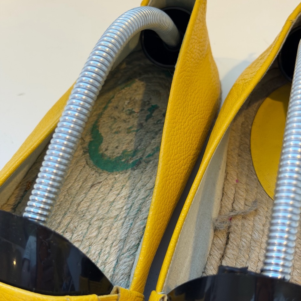 Michael Kors Bright Yellow Espadrilles size 10 - Picture 7 of 8